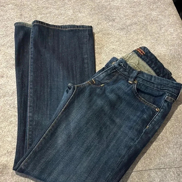 Fidelity Denim Denim - Fidelity Denim Japan Rose Skinny Flare in Midnight Sapphire size 27